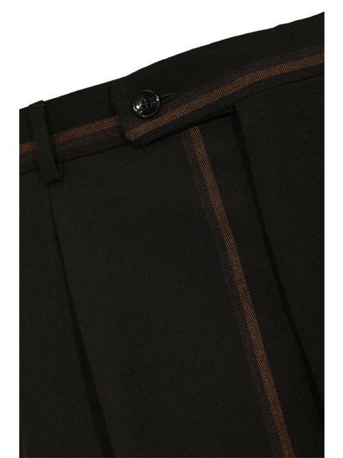 Pantalone in misto lana a righe Gabriele Pasini | 53523 80081